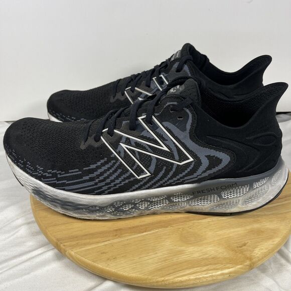 New Balance Black/Gray Fresh Foam 1080v11 Men Shoe 14 D Power step Insole 12-13 main image 6